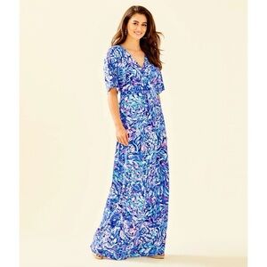 [Lilly Pulitzer] Parigi Printed Maxi Dress